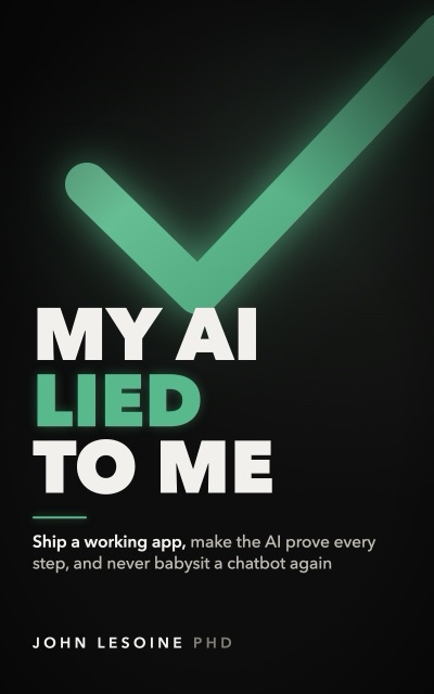 My AI Lied to Me — book cover